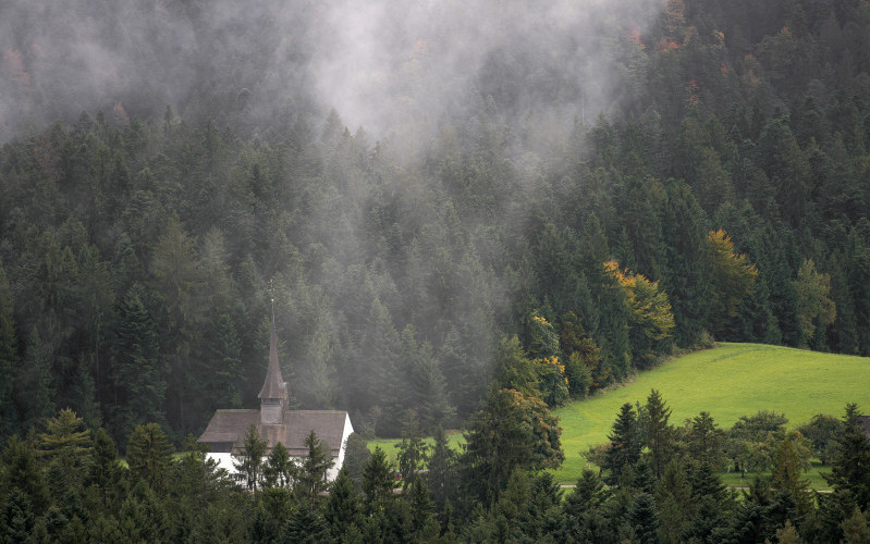 Die Würzbrunnen-Kirche ist wegen Gotthelf-Filmen bekannt, fasziniert aber auch spirituell Suchende