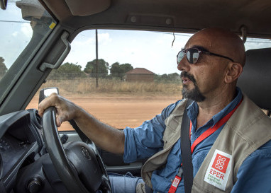 Davide Naggi, Heks-Landesverantwortlicher für Uganda und Südsudan berichtet von seiner Arbeit.